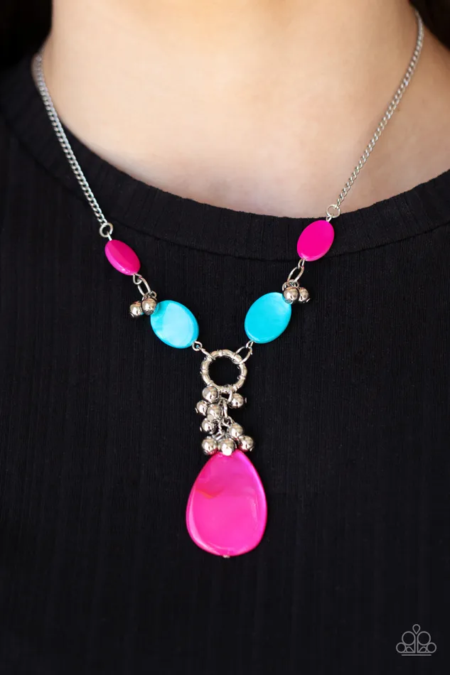 Necklaces All Eyes On U Jewelry Paparazzi Accessories Summer Idol Multicolor Paparazzi Necklace
