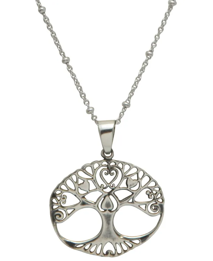 Necklaces Buddha Groove Tree of Life Love and Hearts Pendant Necklace
