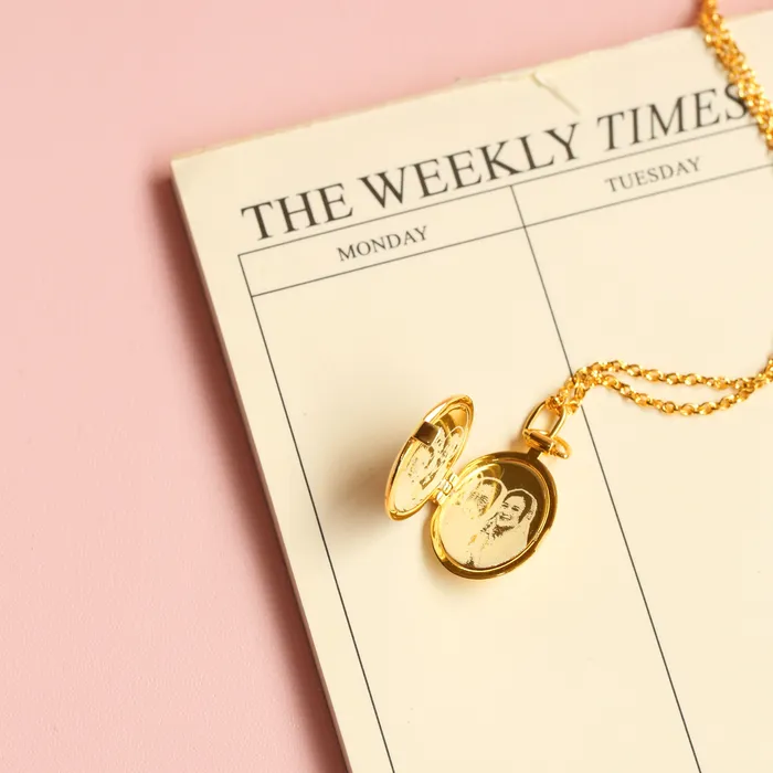 Necklaces LOULOUROSE Memento Locket Necklace Necklaces LOULOUROSE Memento Locket Necklace