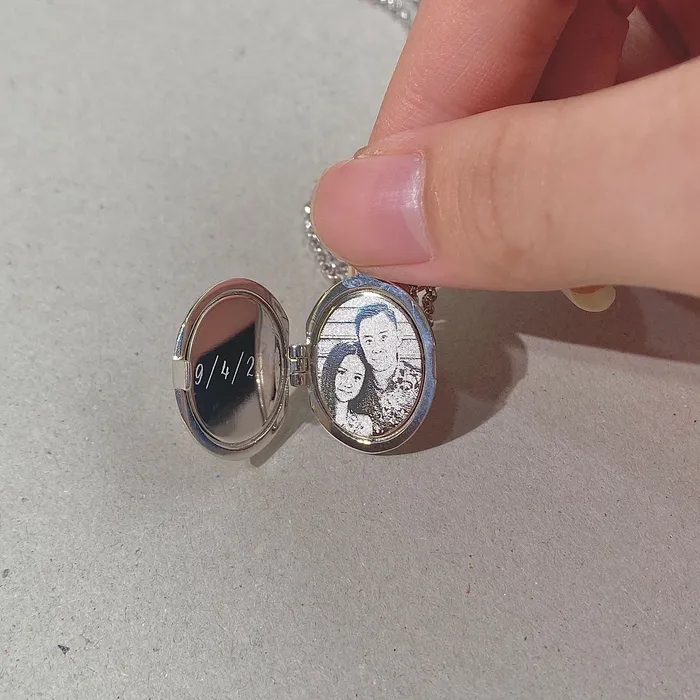 Necklaces LOULOUROSE Memento Locket Necklace Necklaces LOULOUROSE Memento Locket Necklace