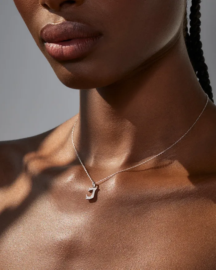 Necklaces Luv Aj Fine Pave Initial Necklace Vintage Necklaces Luv Aj Fine Pave Initial Necklace Vintage