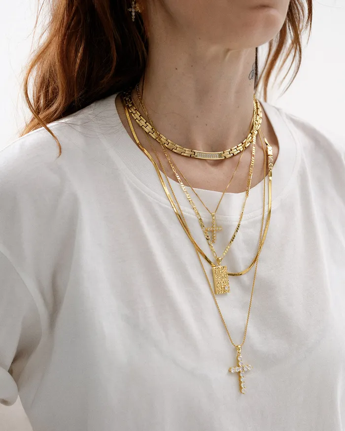 Necklaces Luv Aj Joni Necklace Gold Necklaces Luv Aj Joni Necklace Gold