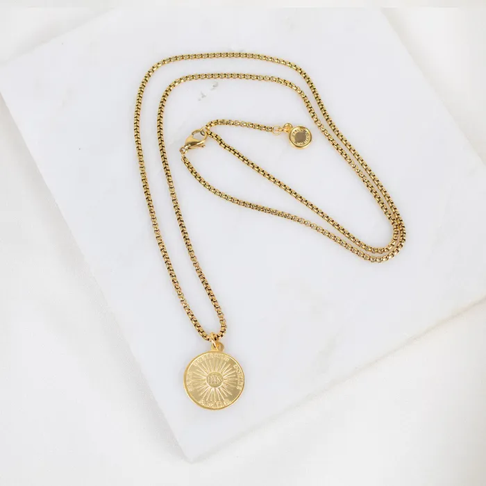 Necklaces My Saint My Hero Seek Him Necklace