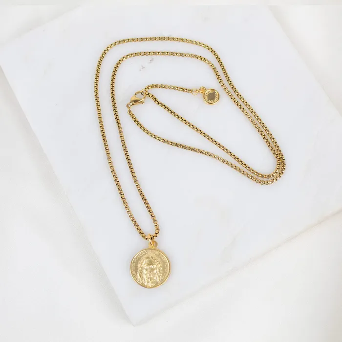 Necklaces My Saint My Hero Seek Him Necklace