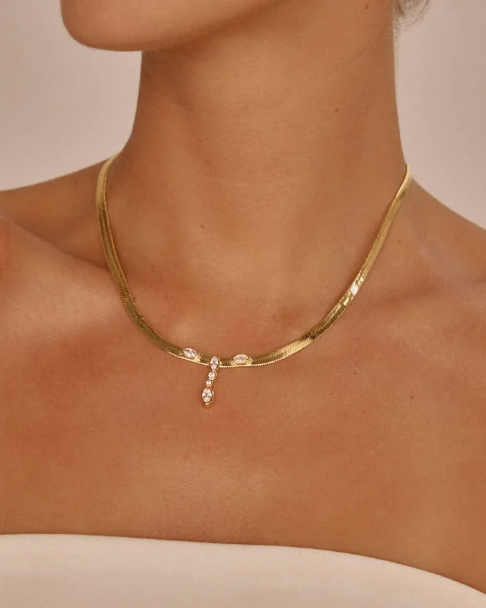 Necklaces The Bianca Drop Necklace Luv Aj Necklaces The Bianca Drop Necklace Luv Aj