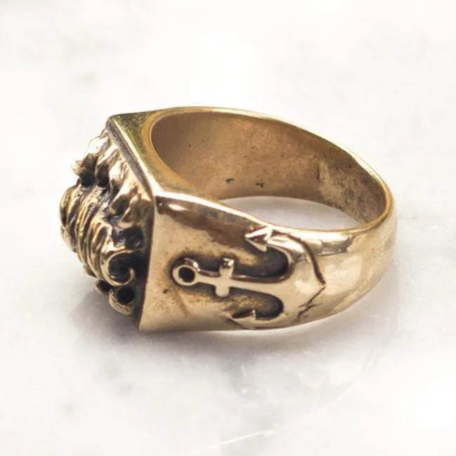 Rings Jess Zabala Jewelry OCEAN ELEMENTS RING BRASS