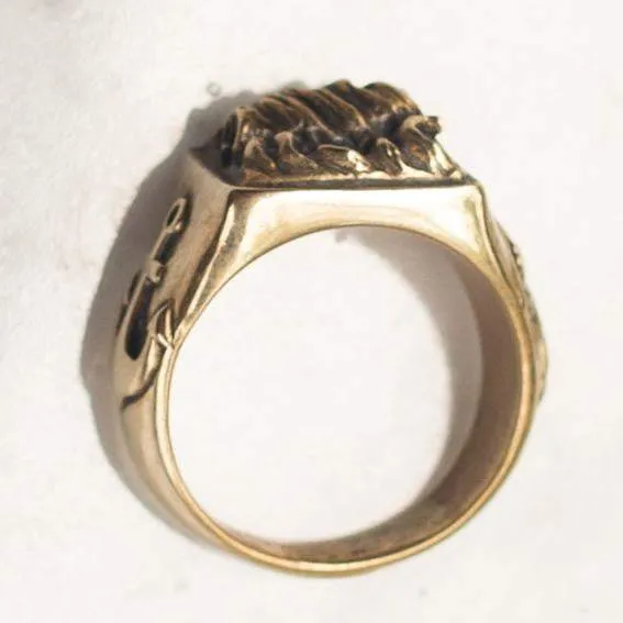Rings Jess Zabala Jewelry OCEAN ELEMENTS RING BRASS