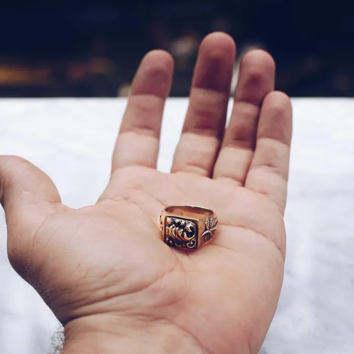 Rings Jess Zabala Jewelry OCEAN ELEMENTS RING BRASS