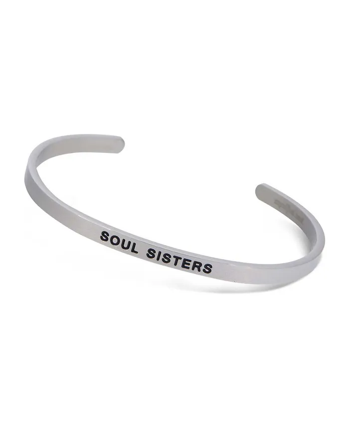 Soul Sisters Relationship Cuff Bracelet Buddha Groove Bracelets