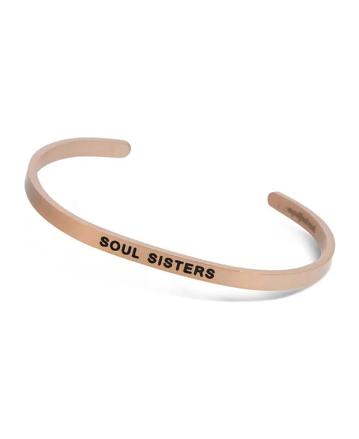 Soul Sisters Relationship Cuff Bracelet Buddha Groove Bracelets