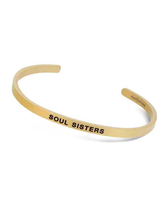 Soul Sisters Relationship Cuff Bracelet Buddha Groove Bracelets