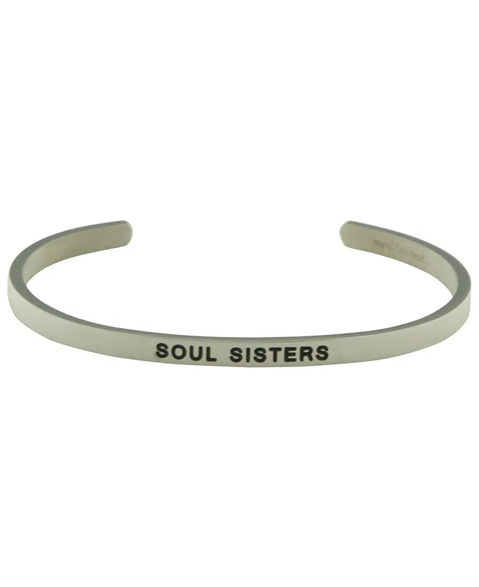 Soul Sisters Relationship Cuff Bracelet Buddha Groove Bracelets