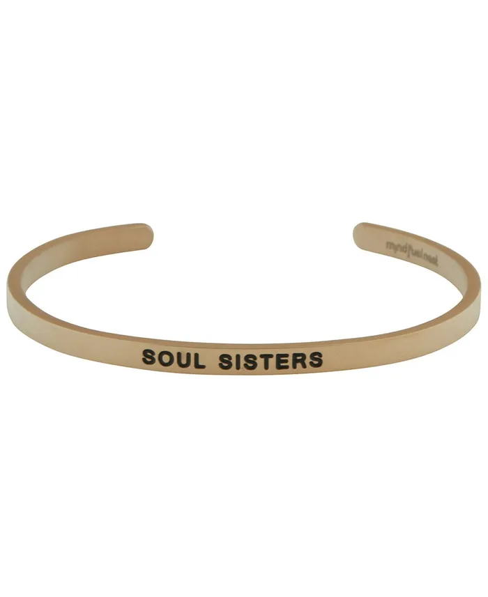 Soul Sisters Relationship Cuff Bracelet Buddha Groove Bracelets