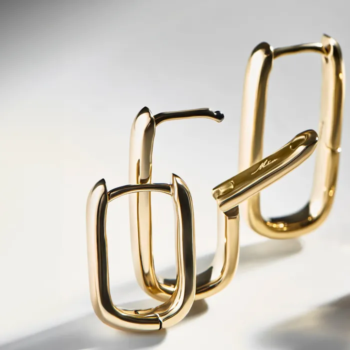 Suzie Medium Huggie Earrings miabijoux Earrings